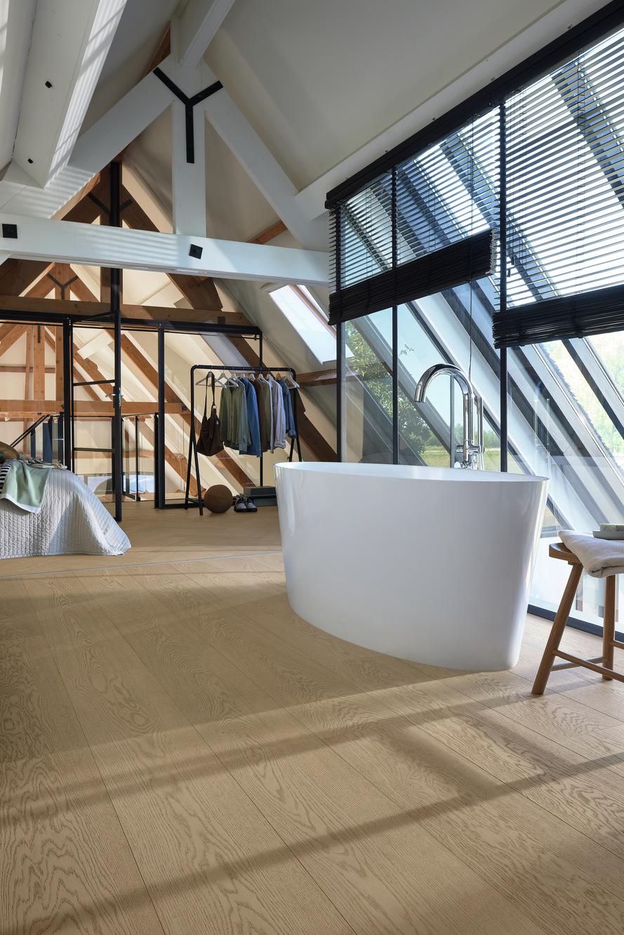 Lindura-Holzboden HD 400 Eiche natur sandgrau 20224