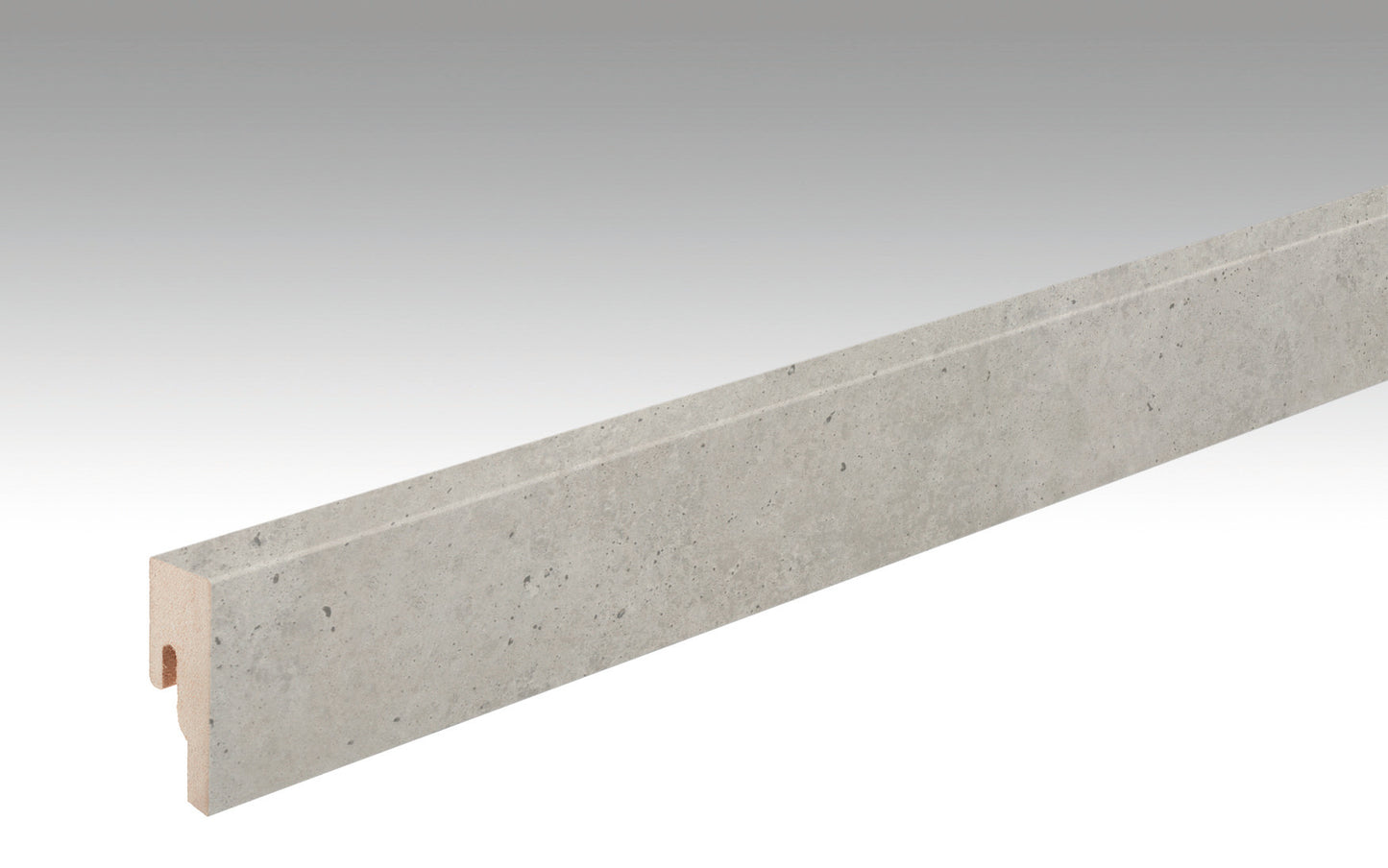 Fußleiste Profil 8 PK Beton 07321
