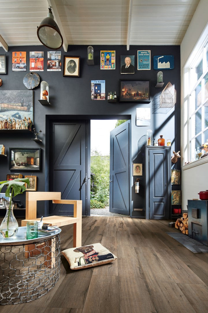 Designboden MeisterDesign. flex DD 400 Altholzeiche lehmgrau 06986