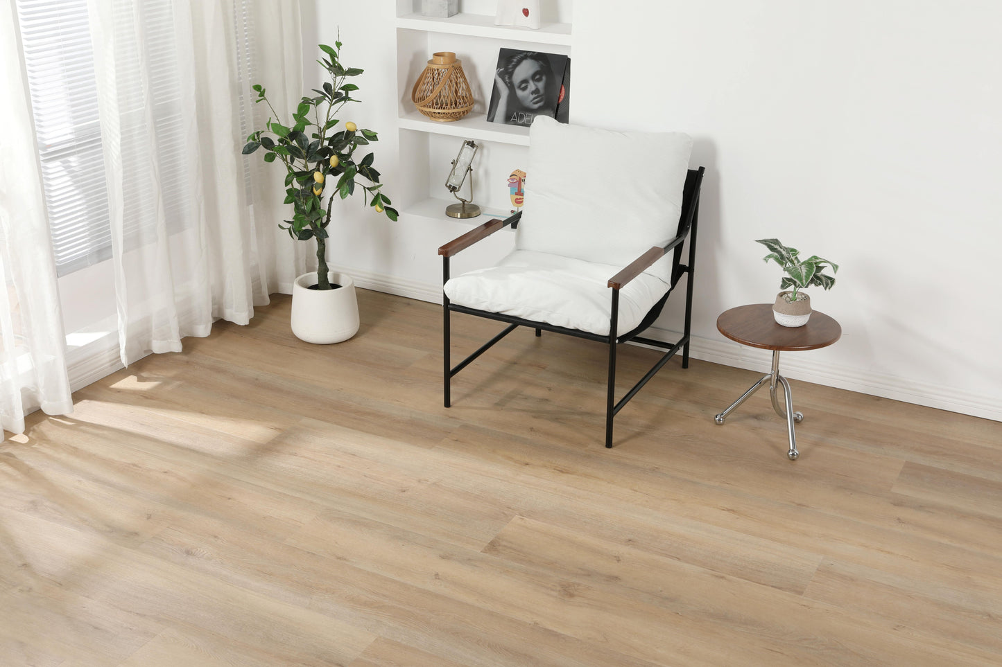 Klickvinyl Eiche Sand Oak XXL-Diele