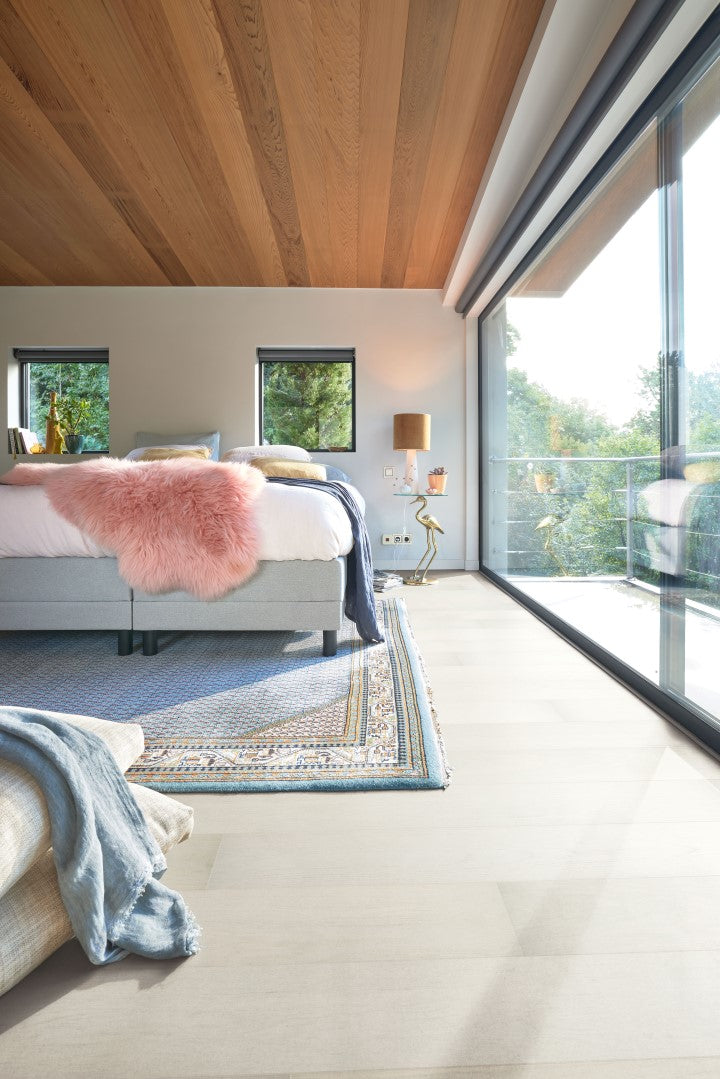 Parkettboden MeisterParkett. longlife PD 400 Eiche harmonisch polarweiß 09008