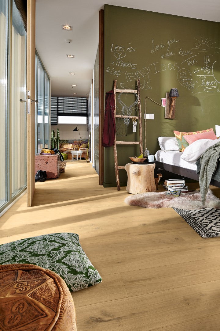 Parkettboden MeisterParkett. longlife PD 400 Eiche authentic Optik gelaugt 09015