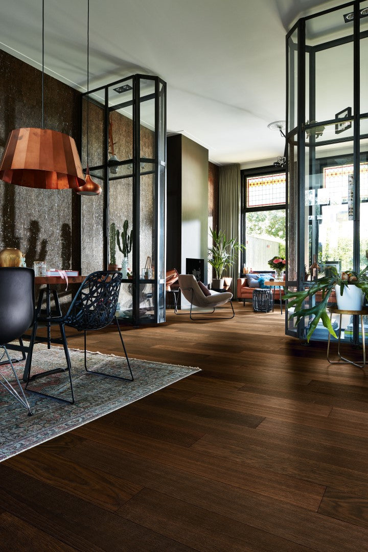 Parkettboden MeisterParkett. longlife PS 300 Eiche harmonisch kerngeräuchert 09018