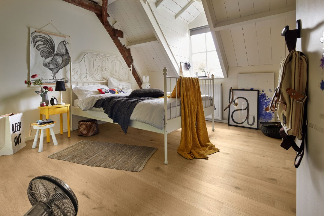 Parkettboden MeisterParkett. longlife PS 300 Eiche authentic creme 09020