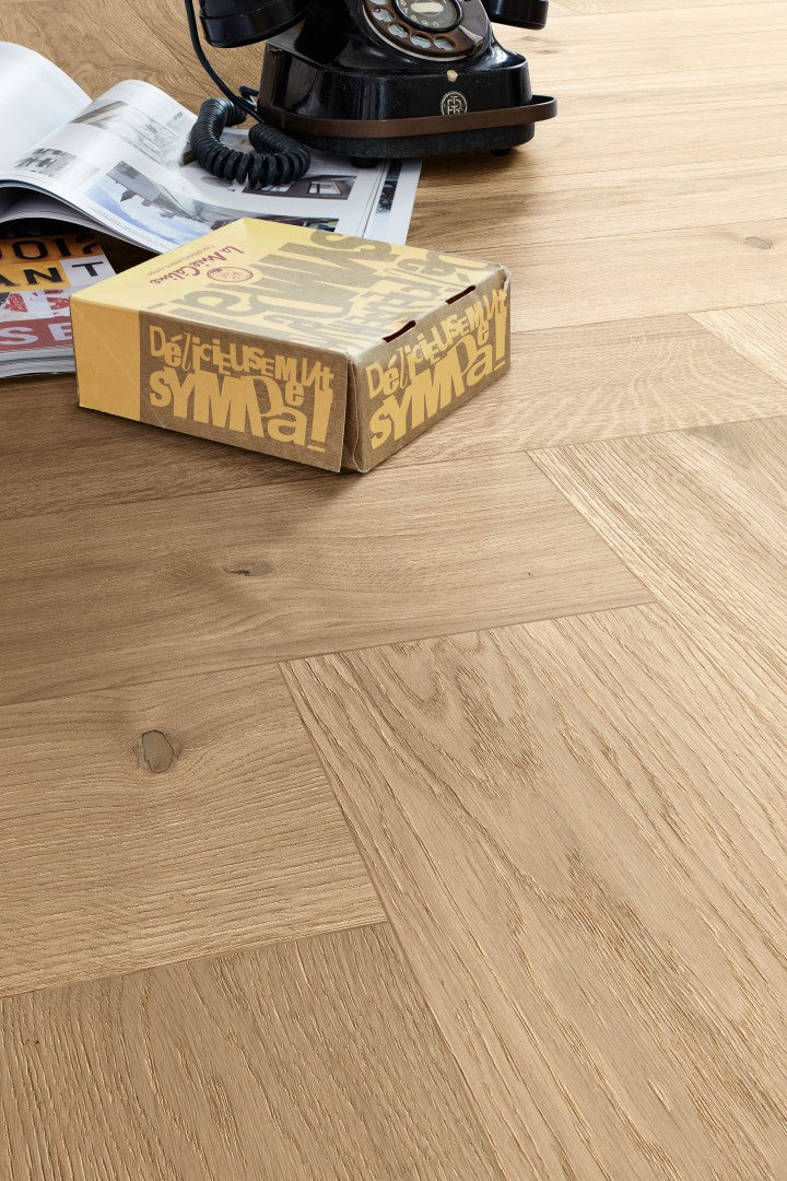 B-Ware Parkettboden MeisterParkett. longlife PS 500 Eiche authentic creme 09020