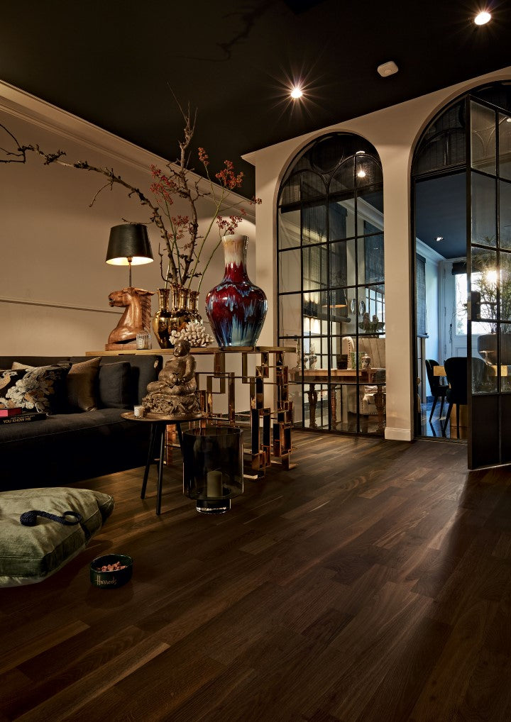 Parkettboden MeisterParkett. longlife PC 200 Eiche lebhaft kerngeräuchert 09034