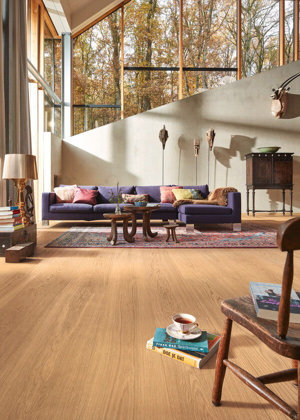 B-Ware Lindura-Holzboden HD 400 Eiche natur pure 8906 | naturgeölt