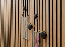 ter Hürne SilentDesign LivingWall Holzknopf 'Björn' schwarz