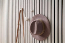 ter Hürne SilentDesign LivingWall Holzknopf 'Märta' weiß