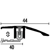 Anpassprofil PF 286 silber