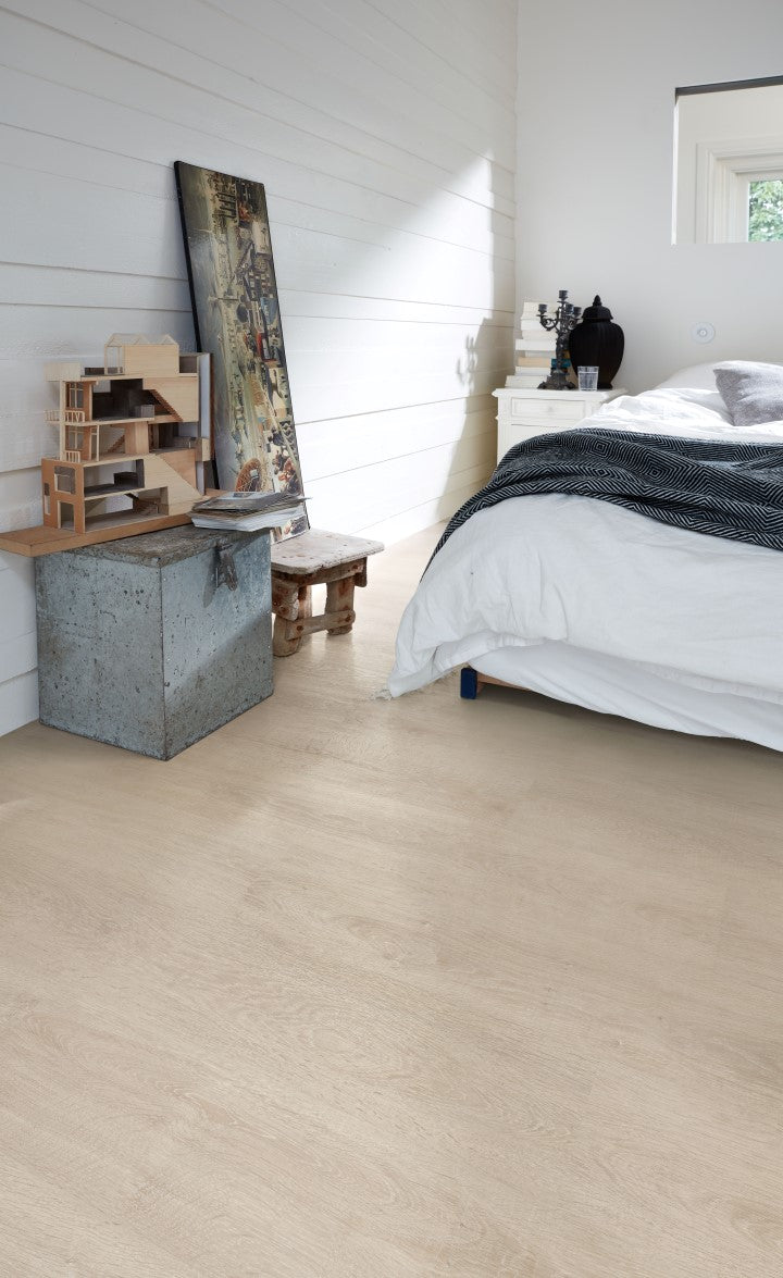 Laminatboden MeisterDesign. laminate LC 150 Eiche weiß gelaugt 06181