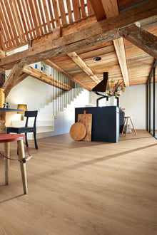 Laminatboden MeisterDesign. laminate LL 250 Schlosseiche hell 06841
