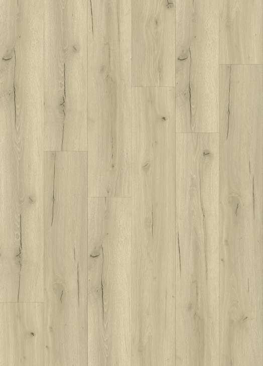 Helle Holzoberfläche mit natürlicher Maserung und dezenten Knoten, mehrere nebeneinander liegende Dielenstreifen sichtbar.