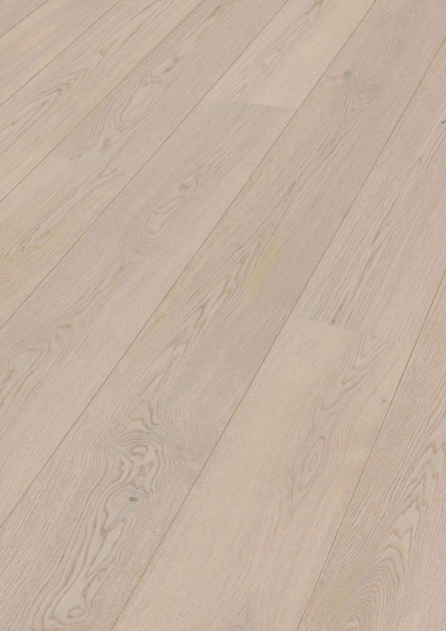 B-Ware Lindura-Holzboden HD 400 Eiche natur arcticweiß 8917 | ultramattlackiert