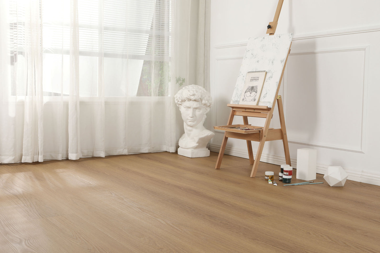 Klickvinyl Eiche Honey Oak XXL-Diele