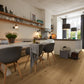 Parkettboden MeisterParkett. longlife PD 450 Eiche lebhaft greige 09049