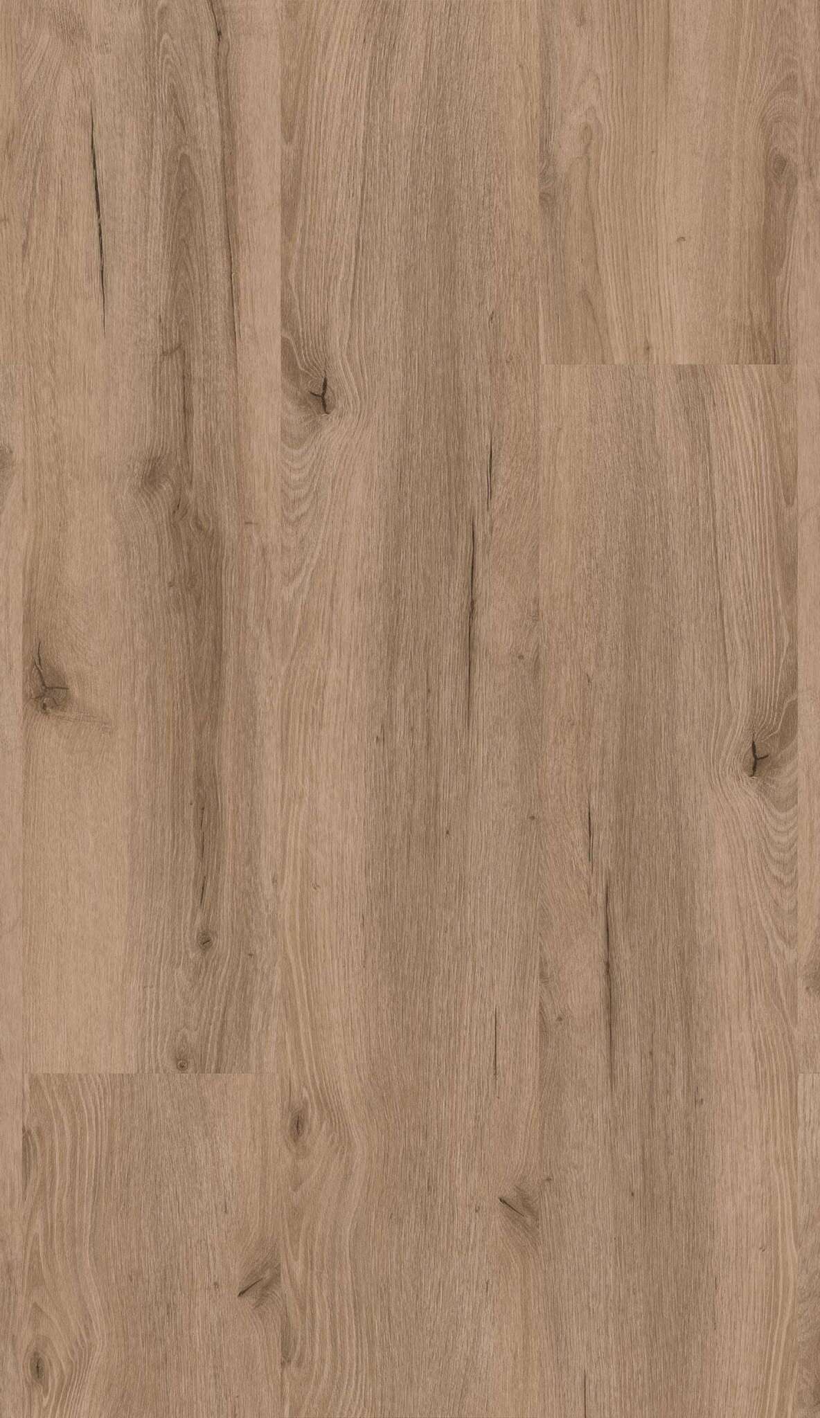 mehrere nebeneinanderliegende Holzplanken mit natürlicher Maserung, Ästen und feinen Fugen zu erkennen. 