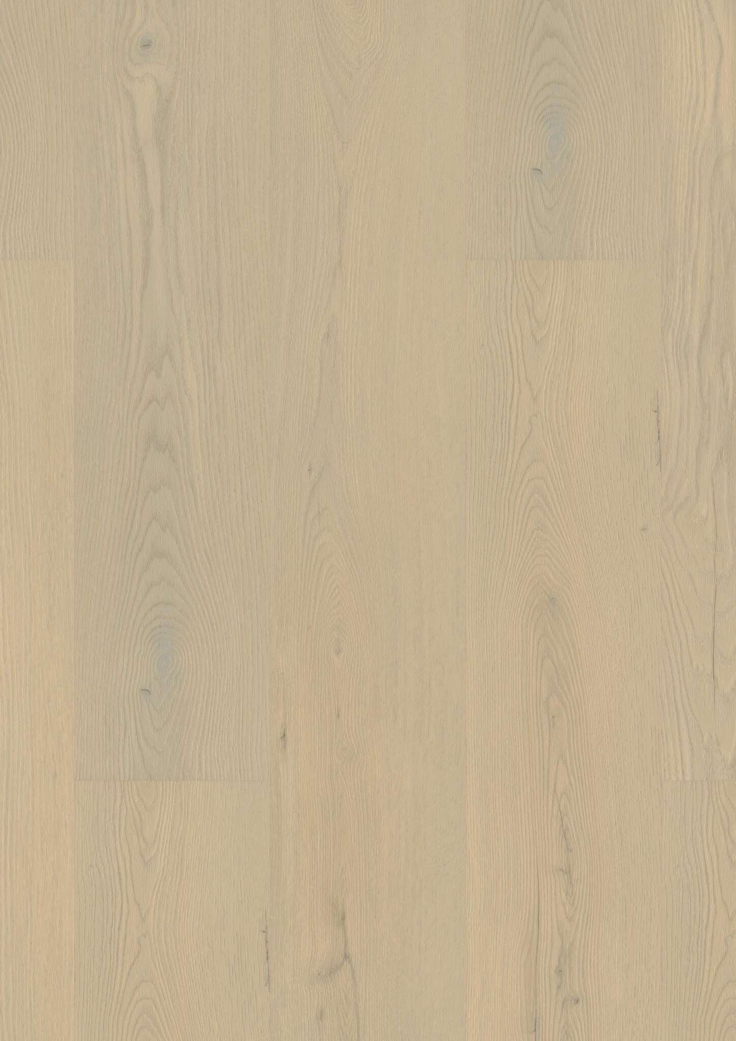 Oberfläche mit einer natürlichen Holzmaserung, helle beige Farbe, feine Linien und dezente Aststrukturen.