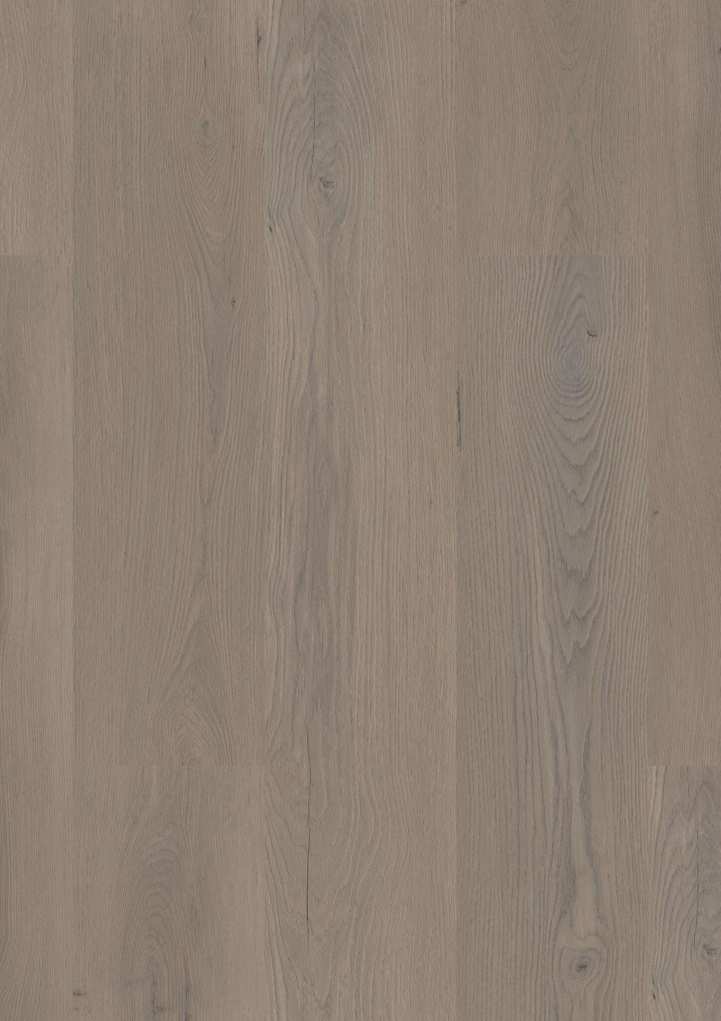 Mehrere Holzbretter mit sichtbarer Maserung, dezente Grau-Braun-Töne, natürliche Holzstruktur, feine Astlöcher.