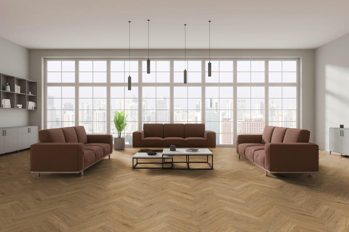 Klebevinyl Fischgrät Eiche Tokyo Oak